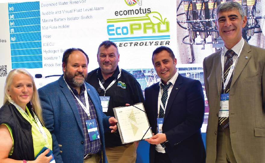 Ecomotus’ EcoPro Fuel Catalyst System awarded RINA’s Full Type Approval